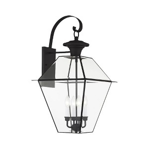 Livex Lighting Westover 4 - Light Wall Light in  Black - 1 of 4