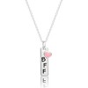 Disney Princess BFF Silver Plated Best Friends Necklaces, Pendant Friendship Necklaces - Set of 2 - 4 of 4