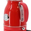 MegaChef 1.7 Liter Electric Tea Kettle & 2 Slice Toaster Combo in Red: Stainless Steel, Cordless, BPA-Free, 1500W - 4 of 4