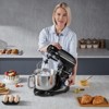 VEVOR 3-in-1 Multifunctional Stand Mixer, 6QT Stainless Steel Bowl, 660W 6+P Speeds Tilt-head Food Mixer, Black - 2 of 4