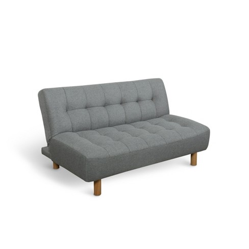 Plush futon deals couch