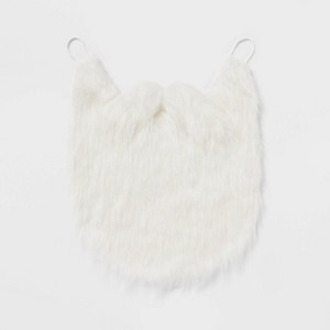 Santa Beard Christmas Costume Headwear - Wondershop™: Adult Moustache, Gender Neutral - 1 of 3