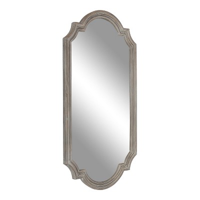 Fairbourne Coastal Distressed White Full-Length Wall Mirror
