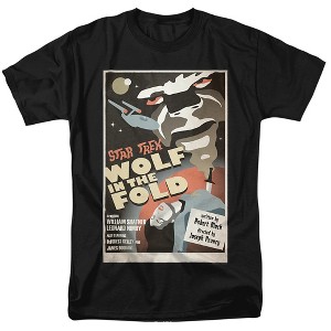 Star Trek Tos Episode 43 Adult T-Shirt Black - 1 of 4