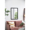 24inx 36inRectangle Black Mirror, Wall Mirror for Living Room Bedroom Entryway - 4 of 4