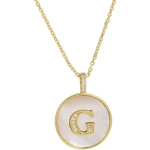 Gold Initial Necklace for Women, Personalized Letter Pendant with Gift Box for Christmas & Birthday - 1 of 4