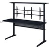 RISOKEYS Gaming Computer Desk Gaming Table with 2 Monitor Holder & with Cup Holder Headphone Hook for Bedroom Small Space Upgrade - 2 of 4