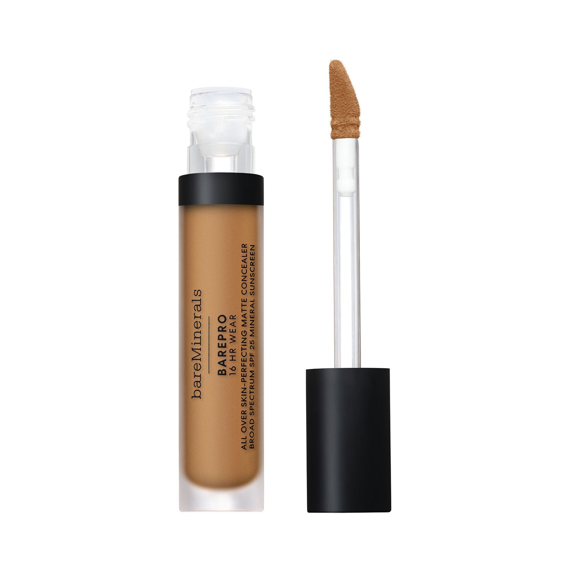 bareMinerals BAREPRO 16HR All Over Skin-Perfecting Matte Concealer Mineral SPF 25 - Medium 300 Warm, 0.25oz