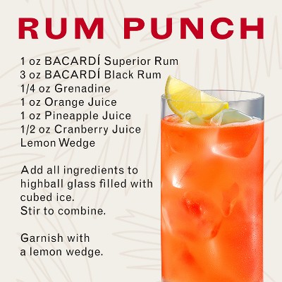 Bacardi Light Rum - 1L Bottle