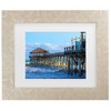 Trademark Fine Art Mich Catanzaro Cocoa Beach Pier Matted Framed Art - 2 of 4