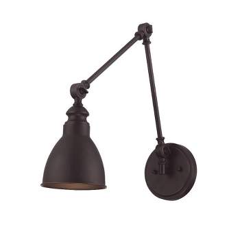 Savoy House Dakota 1 - Light Swing Arm Lamp in  English Bronze