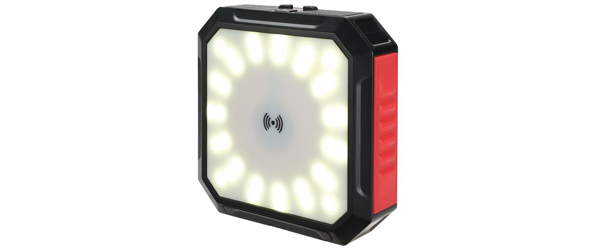 WeatherX Black/Red LED Flashlight Power Bank