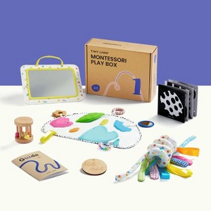 Tiny Land® Montessori Toys Set for Baby & Toddlers, 0–24 Months Montessori Educational Toys - Various Stages - 1 of 4