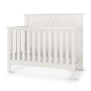 Child Craft Woodland 4-in-1 Convertible Crib, Converts to Day Bed, Toddler Bed and Full Size Bed, 3 Mattress Positions, Baby Safe Finish - 1 of 4