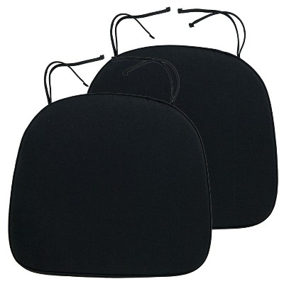 LeisureMod Modern Dining Chair Cushion Pads Set of 2