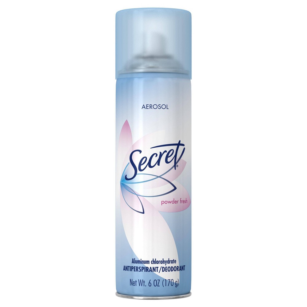 UPC 037000711087 product image for Secret Women's Aerosol Powder Fresh Scent Antiperspirant & Deodorant - 6oz | upcitemdb.com