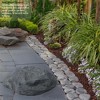 Gardenised Decorative Outdoor Weather-Resistant Artistic Artificial Faux Stone Rock, Garden Patio Granite Grey Fiberglass Stone - 4 of 4