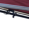 ALEKO 13 x 10 feet Motorized LED Half Cassette Patio Retractable Awning 13'x10' - 3 of 4