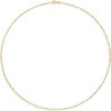 Attop 14K Gold Plated Paperclip Chain Necklace - 3 of 4