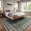 Captiv8e Designs Kennedy Traditional Floral Blue/Green Rug - 2 of 4