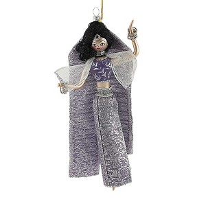 Italian Ornaments 7.0 Inch Aaradhna In Plum Lehenga Choli Ornament Italian India Diva Tree Ornaments - 1 of 3