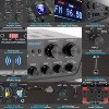 4-Channel Bluetooth Home Audio Amplifier for Streaming with FM Radio, MP3/USB/SD Playback + AUX Input - 3 of 4