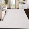 Washable Area Rugs, Modern Woven Office Floor Carpet Contemporary Rug, Living Room Rug, Soft Surface, Durable Edge, Non-Slip Backing - 3 of 4