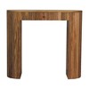 Solid Wood Straight Legs 1-Drawer Console Table with Contemporary Design - 2 of 4