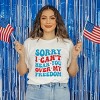 Simply Sage Market Sorry I Can't Hear You Over My Freedom Short Sleeve Tee - 2 of 4