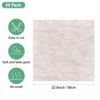 Unique Bargains Cotton Floral Translucent Gift Wrap Paper 20 Pcs - 3 of 4