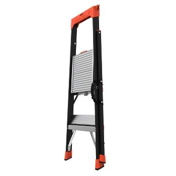 Little Giant Ladder Systems 4' ANSI Type IAA 375 lb rated fiberglass Stepstool Gray