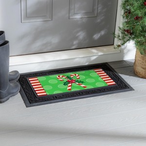 Evergreen Flag Holiday Christmas Sassafras Switch Mat 22
