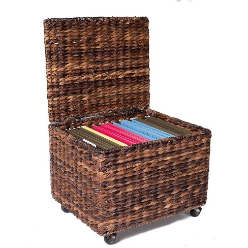 Birdrock Abaca Rolling File Cabinet Target