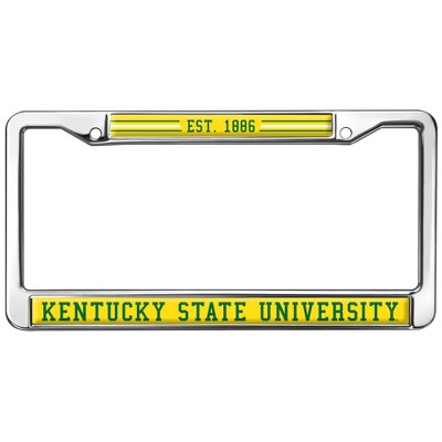 Kentucky State University Full Size Standard License Plate Metal Frame