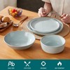 vancasso 16-Piece Light Green Kiln-Glazed Ceramic Set - Spring-Themed Dinnerware Collection - 4 of 4