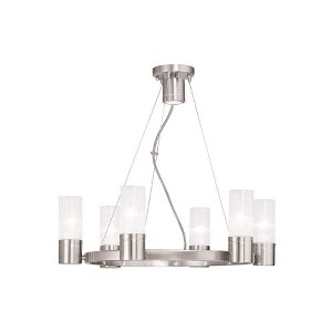 Livex Lighting Midtown 6 - Light Chandelier in  Polished Chrome - 1 of 4