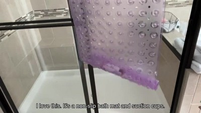 Non-Slip Shower Mat, 21x20