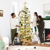 Best Choice Products Pre-Lit Sparse Christmas Tree w/ 2-in-1 LED Lights, Cordless Connection - 3 of 4