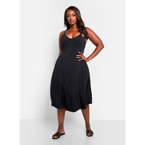 Black skater outlet dress target