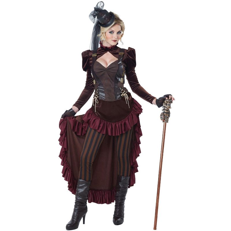 California Costumes Victorian Steampunk Women's Costume, 1 of 2