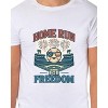 American Inspired Baseball T-Shirt Men's Home Run For Freedom Top - 4 of 4