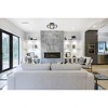 Savoy House Idlewild 1 - Light Flush Mount in  Matte Black - 4 of 4