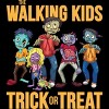 Men's Design By Humans The Walking Kids Trick Or Treat Halloween Gift By MONSTERVILLE T-Shirt - 2 of 4