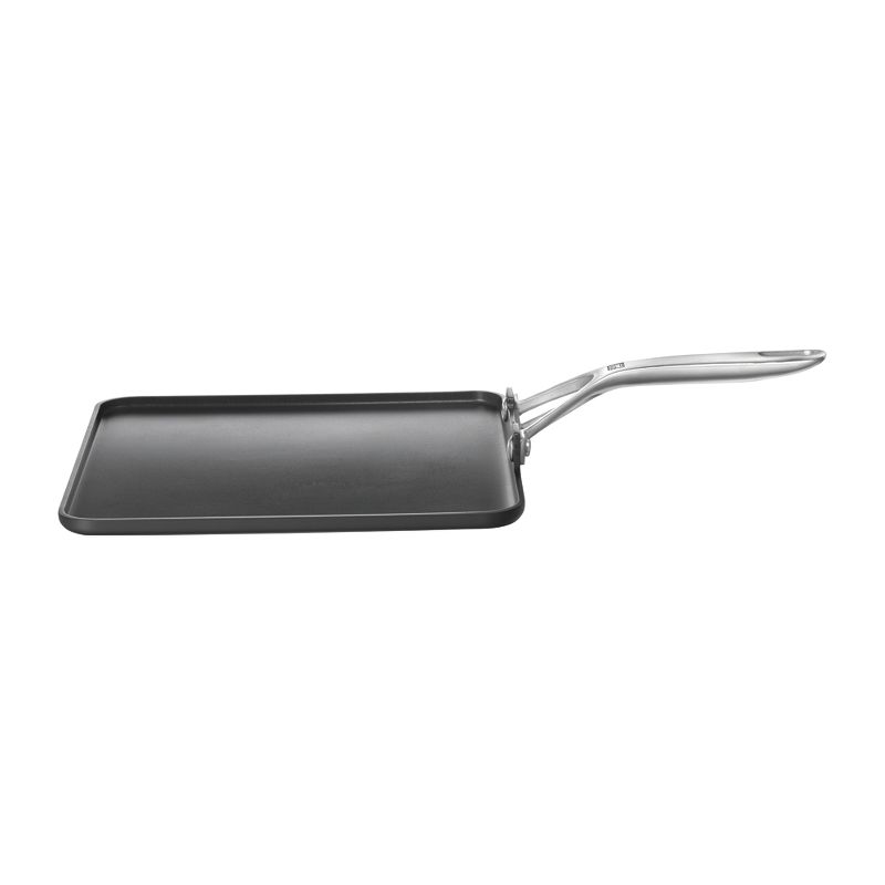 ZWILLING Motion Hard Anodized  11 x 11-inch Aluminum Nonstick Square Griddle, 1 of 7