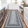 Non-Slip Kitchen Runner Rug, Washable Boho Vintage Rug with Rubber Backing for Hallway, Entryway, Laundry Room - 4 of 4