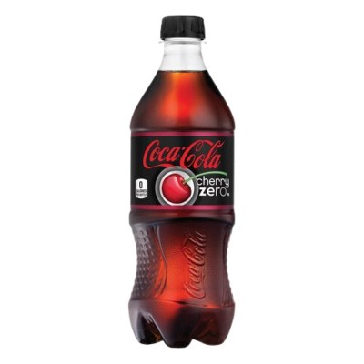 Coca-Cola Cherry Zero Soda - 20 Fl Oz Bottle (Pack of 24)