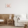 Stupell Industries Live To Ski Phrase Double Black Diamond Symbol, 15" x 10" - 2 of 4