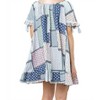 Women's Folklore Tassel Mini Swing Dress - KORI - 3 of 4