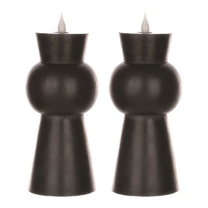 Simplux Designer LED Candle with remote (Set of 2) - 1 of 2