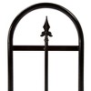 Nature Spring Indoor Arched Finial Firewood Storage Rack, Black - 4 of 4